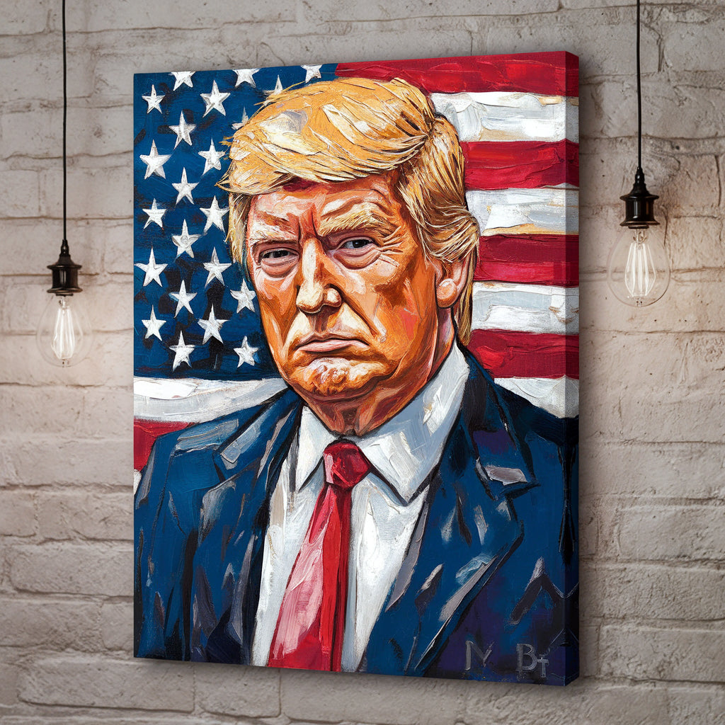 Trump Canvas Wall Art