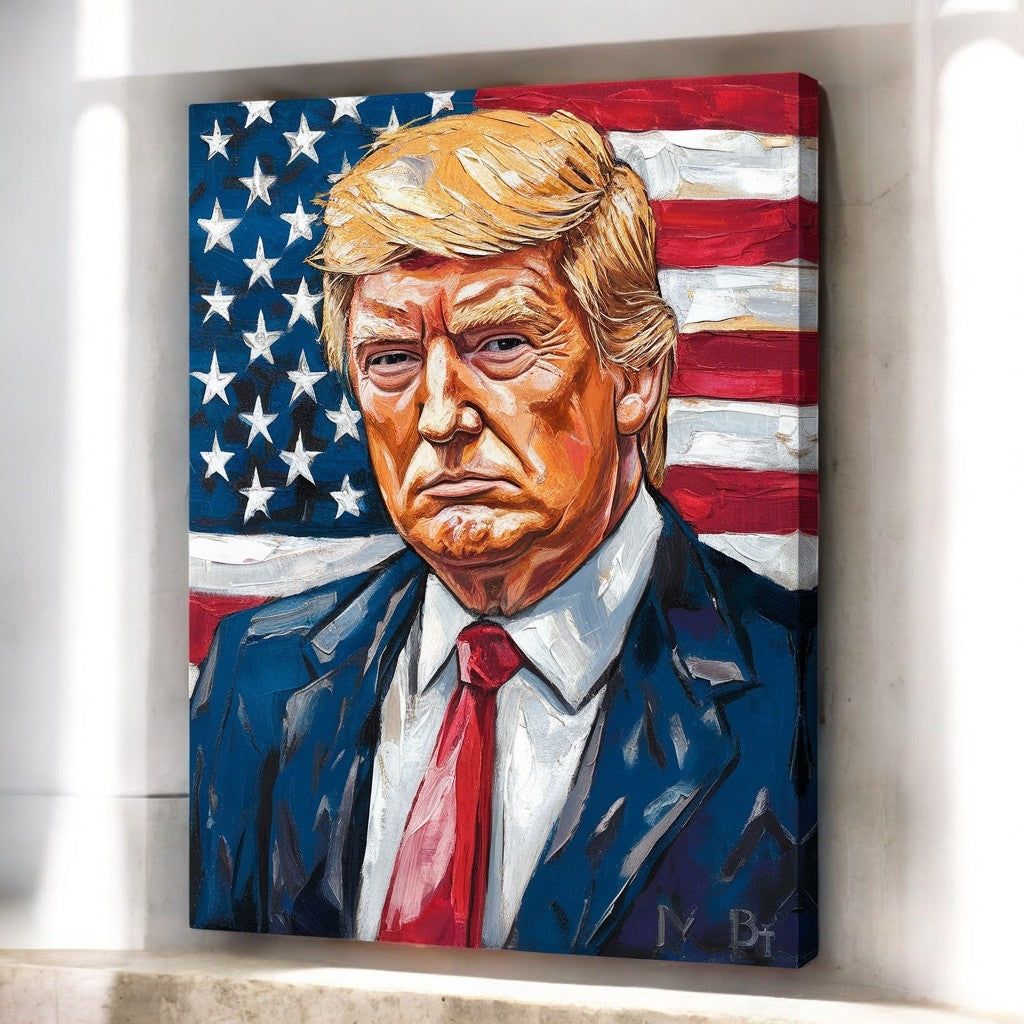 Trump Canvas Wall Art