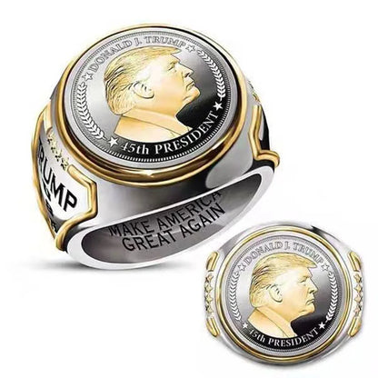 Trump Make America Great Again Unisex Ring