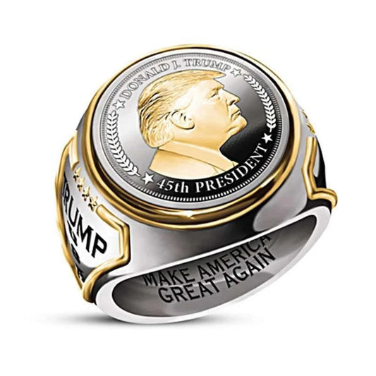 Trump Make America Great Again Unisex Ring