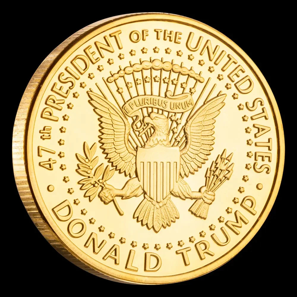 Donald Trump 47th President Coin Gift