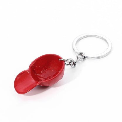 MAGA Red Hat Trump Keychain