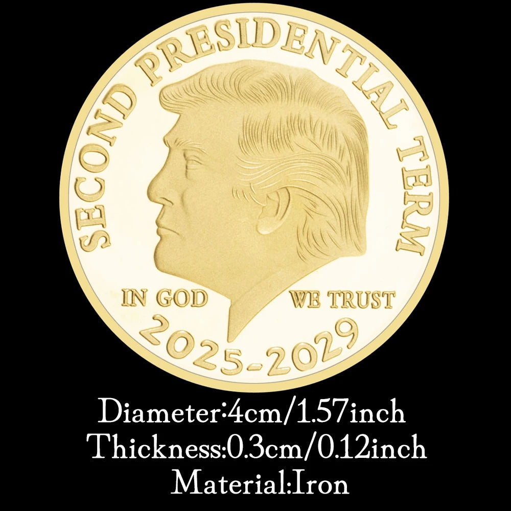 Donald Trump 2025 - 2029 Commemorative Coin